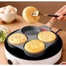 Frigideira Antiaderente de Pedra Maifan - 4 Compartimentos